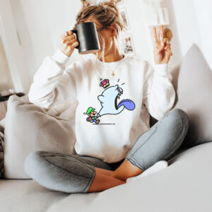 Gamer Girl or Boy, Luigi's Mansion T-Shirt 7 Gamer Girl or Boy, Luigi's Mansion T-Shirt