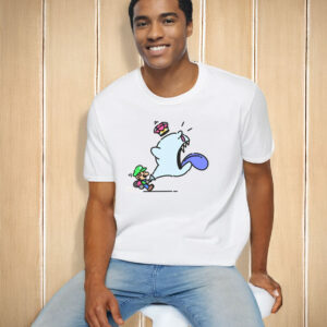 Gamer Girl or Boy, Luigi's Mansion T-Shirt 6 Gamer Girl or Boy, Luigi's Mansion T-Shirt