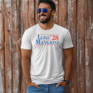 Good Vote Luigi 2028 Retro Campaign T-Shirt