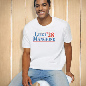 Good Vote Luigi 2028 Retro Campaign T-Shirt