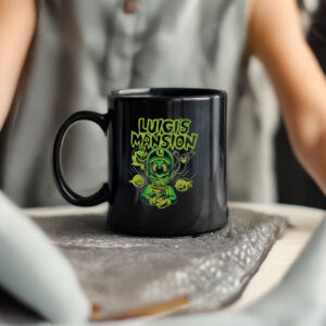 Halloween Gift for Gamer Luigi's Mansion Mug