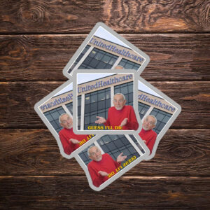 Health Insurance Luigi Mangione Sticker ,Car Magnet