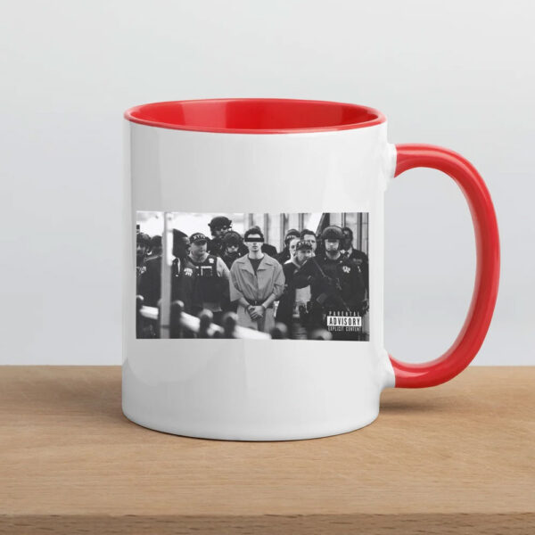 Iconic Monochrome Luigi Mangione Mug