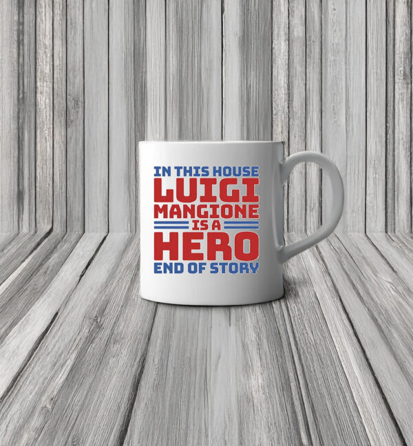 Luigi Is A Hero End Of Story Mug