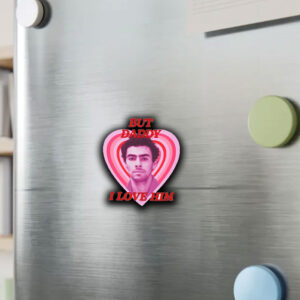 Luigi Magione But Daddy I Love Him Sticker ,Car Magnet 6 Luigi Magione But Daddy I Love Him Sticker ,Car Magnet