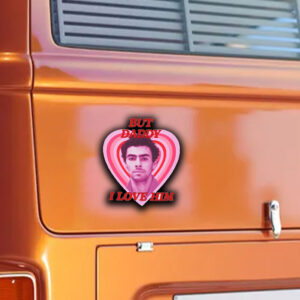 Luigi Magione But Daddy I Love Him Sticker ,Car Magnet 7 Luigi Magione But Daddy I Love Him Sticker ,Car Magnet