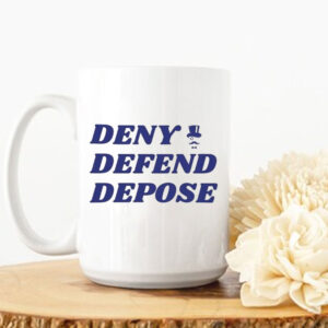 Luigi Mangione Deny Defend Depose Detective Mug