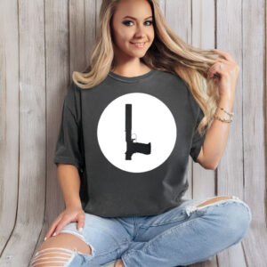 Luigi Mangione Gun In A Circle T-Shirt