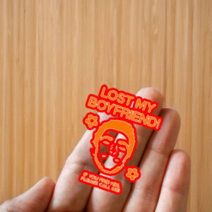 Luigi Mangione Lost My Boyfriend If You Find Him Please Call Me Sticker ,Car Magnet