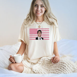 Luigi Mangione Pink Flag Usa T-Shirt