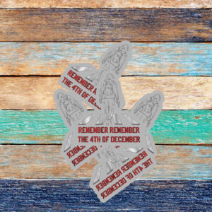 Luigi Mangione - Remember Remeber The 4th of December Sticker ,Car Magnet