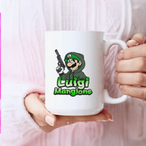 Luigi Mangione Super Mario Bros 2025 Mug