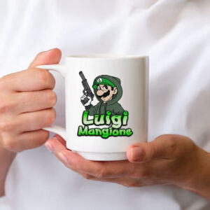 Luigi Mangione Super Mario Bros 2025 Mug