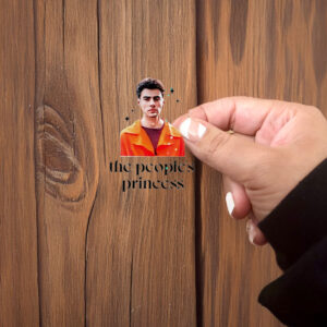 Luigi Mangione The People’s Princess Sticker ,Car Magnet