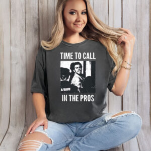 Luigi Mangione Time To Call In The Pros T-Shirt