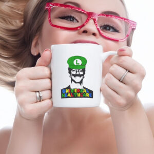 Luigi Mangione Universal Healthcare Super Mario Bros Mug