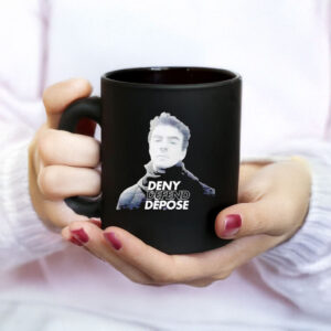 Luigi Mangione deny defend depose portrait 2025 Mug 7 Luigi Mangione deny defend depose portrait 2025 Mug