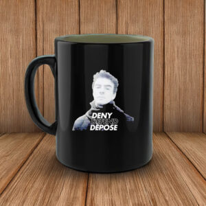 Luigi Mangione deny defend depose portrait 2025 Mug 5 Luigi Mangione deny defend depose portrait 2025 Mug