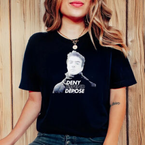 Luigi Mangione deny defend depose portrait 2025 Shirt