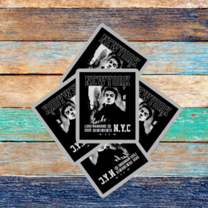 New York Backs Luigi Mangione 2025 Sticker ,Car Magnet 7 New York Backs Luigi Mangione 2025 Sticker ,Car Magnet