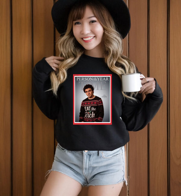 Person Of The Year Luigi Mangione ,Eat The Rich T-Shirt