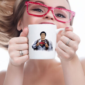 SUPERMAN LUIGI MANGIONE CLARK KENT MUG