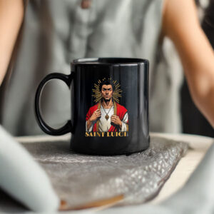 Saint Luigi Mangione 2025 Person of the Year Illustration Satire Mug