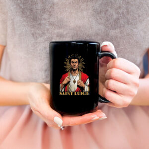 Saint Luigi Mangione 2025 Person of the Year Illustration Satire Mug