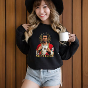 Saint Luigi Mangione 2025 Person of the Year Illustration Satire T-Shirt