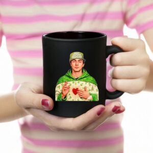 Saint Luigi Wearing Deny Defend Depose Cap Mug