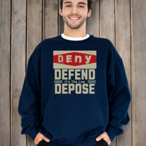 Social Justice Top, Deny Defend Depose T-Shirt