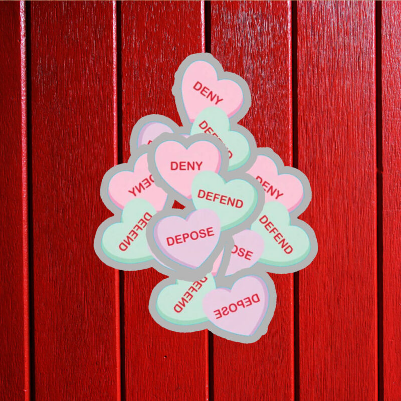 Triple D, Heart Deny Defend Depose Sticker ,Car Magnet 9 Triple D, Heart Deny Defend Depose Sticker ,Car Magnet