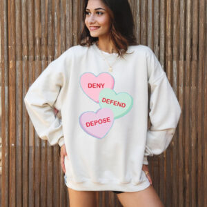 Triple D, Heart Deny Defend Depose T-Shirt