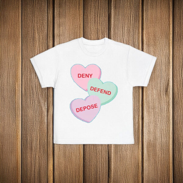 Triple D, Heart Deny Defend Depose T-Shirt