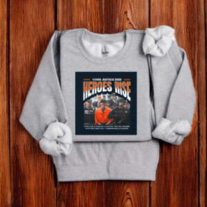 When Justice Dice Heroes Rise Luigi Mangione T-Shirt