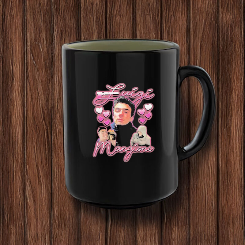deny defend depose, Luigi Mangione Heart Mug 10 deny defend depose, Luigi Mangione Heart Mug