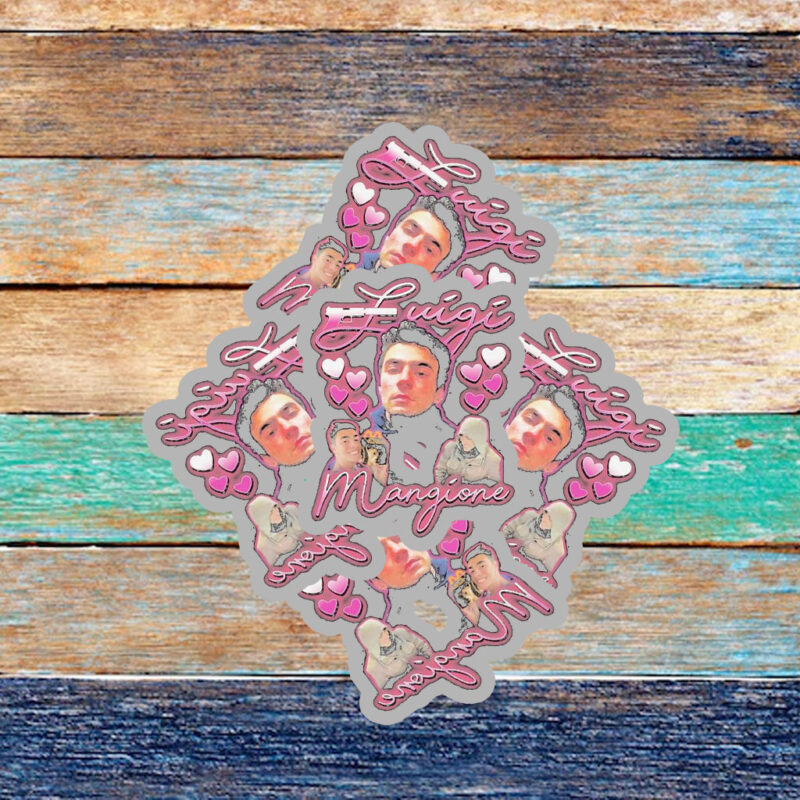 deny defend depose, Luigi Mangione Heart Sticker ,Car Magnet 11 deny defend depose, Luigi Mangione Heart Sticker ,Car Magnet