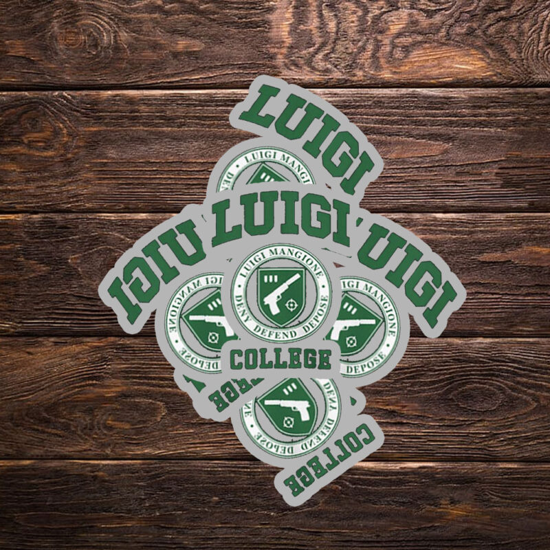 luigi magione ,deny defend depose College Sticker ,Car Magnet 8 luigi magione ,deny defend depose College Sticker ,Car Magnet