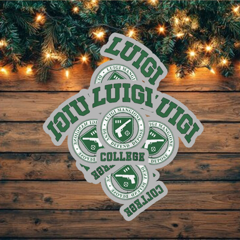 luigi magione ,deny defend depose College Sticker ,Car Magnet 10 luigi magione ,deny defend depose College Sticker ,Car Magnet
