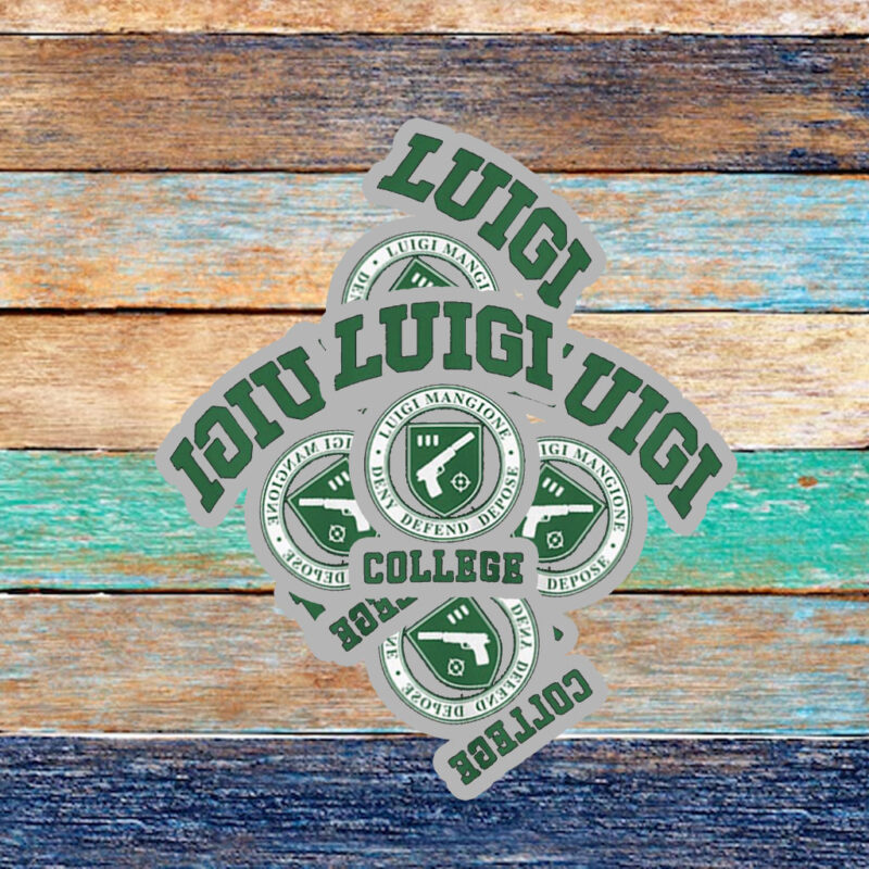luigi magione ,deny defend depose College Sticker ,Car Magnet 11 luigi magione ,deny defend depose College Sticker ,Car Magnet