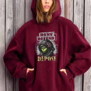 Grinch Free Luigi Mangione Deny Defend Depose Stay Strong T-Shirt 6 Grinch Free Luigi Mangione Deny Defend Depose Stay Strong T-Shirt