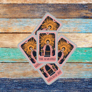 The Adjuster Luigi Mangione Sticker ,Car Magnet